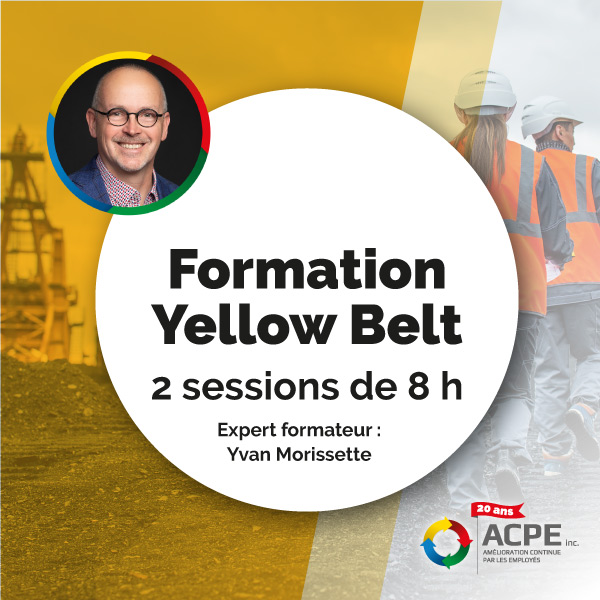 Programme de Formation Lean type Yellow Belt (Ceinture Jaune)